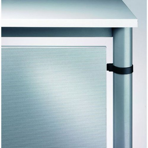 Preisvergleich Produktbild Hammerbacher Rückwandverkl.HR90 alu-wave