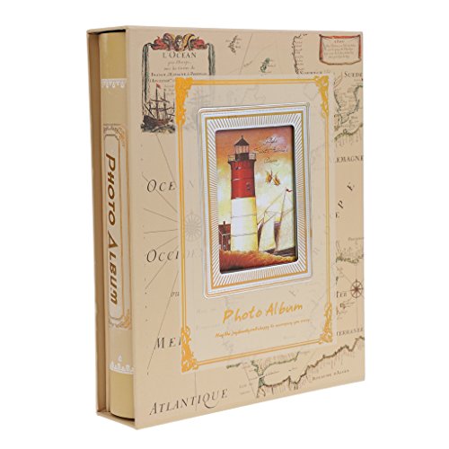Segolike Restore Ancient Style DIY Photo Album 200 Pockets 5 X 7 Photos Iron Tower RS.2250 (54.00% Off) - Amazon