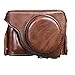 Produktbild TaiYaun Kameratasche für Panasonic DMC-GF7 Lumix Kamera /GF8/GF9mit weichem PU-Leder Material (Braun)