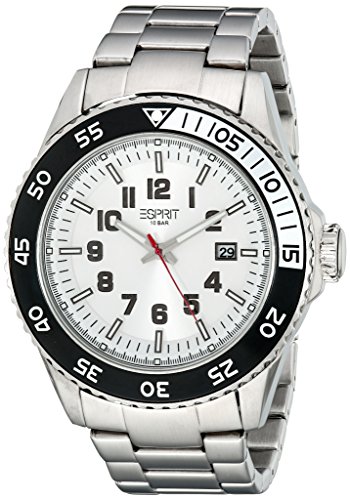 Esprit Herren-Armbanduhr XL Varic Analog Quarz Edelstahl ES103631006 Esprit Herren-Armbanduhr XL Varic Analog Quarz Edelstahl ES103631006