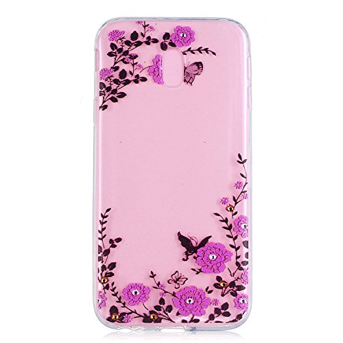 COZY HUT Samsung Galaxy J3 2017 Case, Ultra Thin Transparent Clear Anti Slip Shockproof Cover Soft T COZY HUT Samsung Galaxy J3 2017 Case, Ultra Thin Transparent Clear Anti Slip Shockproof Cover Soft T