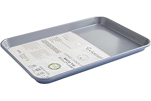 Cooksmart Signature Baking Tray 39cm – Carbon Steel | PFOA-Free Non-Stick | Stylish Design | Dishwasher Safe | Durable & Even Heat Distribution | Blue