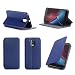 Produktbild Lenovo Motorola Moto G4 PLUS 2016 5.5 zol 4G/LTE Dual Sim l Tasche Leder Hülle blau Cover mit Stand - Zubehör Etui shell smartphone Lenovo Moto G 4 PLUS (4 generation) Shell Flip Case Schutzhülle (PU Leder, Handytasche Blue) - XEPTIO accessories