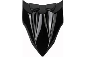 HABRAT Motorrad Soziusabdeckung Für Kawasaki Für Ninja 650 Z650 2017-2023 Motorrad Schock Absorption Hinten Passagier Sozius Sitz Abdeckung Verkleidung Gugel Verkleidungsverkleidung (Farbe : Bright Black)