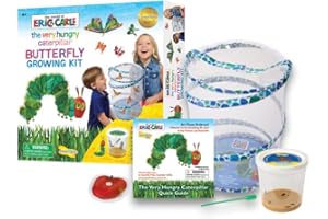 INSECT LORE The Very Hungry Caterpillar™ Butterfly Growing Kit with 3-5 Caterpillars