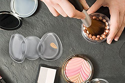 Silikon Make-up Schwamm MAIKEHIGH Silikon Sponge Puff Beauty Blender Applikator Set (3 Stück) - 7