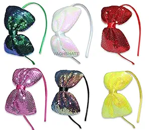 VAGHBHATT multi-coloured baby girl kids hairband headbands hair accessory (Hairband 6)