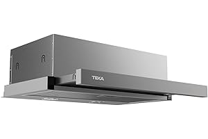 TEKA Campana Extractora Integrada 60 cm, 3 Velocidades, Motor Doble, Sistema de Recirculación de Aire, Filtro de Carbón, Color Blanco, CNL 6415