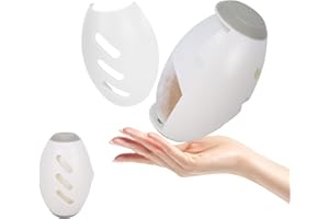 Fiohiros Wiederverwendbarer Fusselroller,Kleberolle,Waschbar,Tragbarer Wiederverwendbarer Fusselroller,Wiederverwendbarer Fusselrollerball (White)