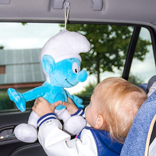 DIE SCHLÜMPFE Nachtlicht Schlumpf mit Musik Schlaflieder Plüsch Kuscheltier waschbar Baby Spielzeug zum Schlummern und Musik abspielen von ANSMANN – bestätigte Kindersicherheit - 6