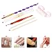 Anself Professional Nail Art Manicure Kits Decoration UV Gel Tool Brush Remover Nail Tips Glue Acrylic Kits DIY Set