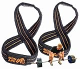 Producto de Strongman: este estilo de correa se puede ver en uso en muchos eventos de Strongman, incluyendo el registro mundial de 500 kg de elevación en 2016.