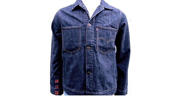 Levi's Men's Vintage Denim Jacket Standard Fit 70511.04.74 Dark Wash  (Small) : Amazon.co.uk: Clothing