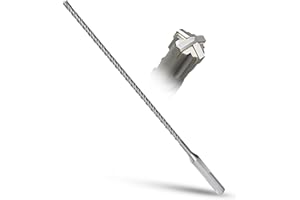 METOTY SDS Plus Bohrer 6mm×260mm，Steinbohrer,Hammerbohrer,Betonbohrer,Für Stein,Beton,Naturstein,Ziegelmauer