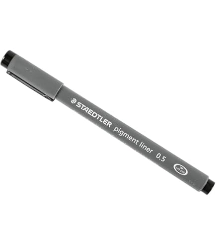 Staedtler Pigment Liner schwarz Box 6 Stück günstig online kaufen