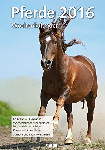 Wochenkalender - Pferde 2016