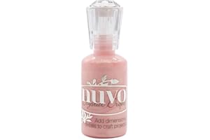 Tonic Studios NCD-1806 Nuvo Crystal Drops 1.1oz-Shimmering Rose
