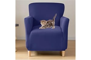 UYEOCO Copripoltrona 1 Posto con Braccioli Relax Reclinabile Universale Copri Poltrona Elasticizzato Lavabile Rimovibile Fodera per Poltrona Poltroncine Relax Copertura per Poltrona Elettrica Reclinabile ( C