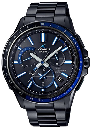 CASIO Mann-Bewachung OCEANUS GPS hybrides Sonnenradio OCW-G1100B-1AJF
