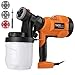 Produktbild Farbsprühsystem 800ml/min, Tacklife SGP15AC Patent Elektrische Farbspritzpistole Sprühpistole mit einstellbarer Strömungssteuerknopf, 4 Düsen für Tische, Stühle, Schrank usw.