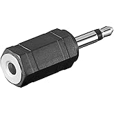 Adapter 3.5mm mono Stecker auf 3.5mm stereo Kupplung