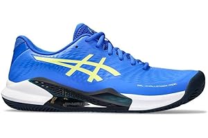 ASICS Challenger 14 Padel Uomo Scarpe da Padel Blu Giallo