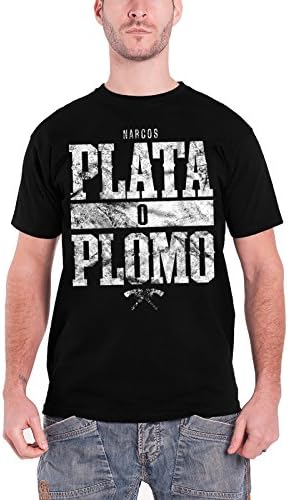 T-Shirt Plata O Plomo Size XL