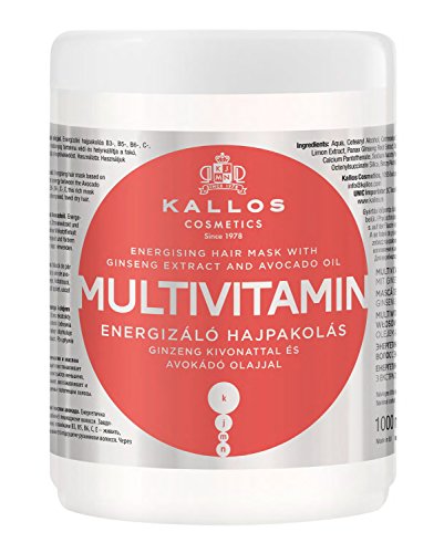 Kallos Masque pour Cheveux Multivitaminé 1 L