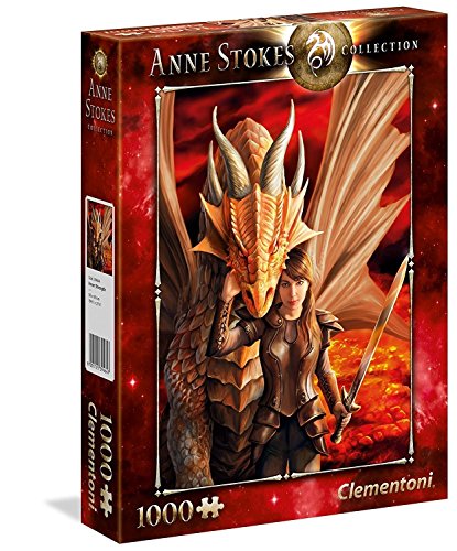 Clementoni - 39464 - Anne Stokes Collection Puzzle - Inner Strenght - 1000 Pièces