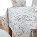 Produktbild XMMLL Tischdecke Aus Baumwolle Hanf Pastorale Einfachheit Stoff Tischdecke Tabelle Handtuch Tv-Schrank Kühlschrank Kühltruhe Tuch, Shoesfigure, 100 * 140 Cm