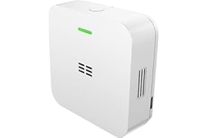 HEIMAN Détecteur de monoxyde de carbone certifié EN 50291, détecteur d'alarme CO, alimenté par batterie, capteur 10 ans, (720ES)