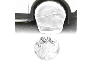 Semine 1 Stück 32"Reifen umfasst wetterfeste Sonnenschutz RV Rad für Auto Truck Car Camper Silber