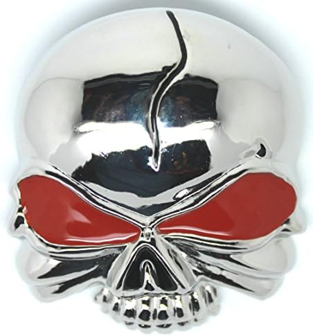 New Stylish Men Man's Red Eye Pirate Skull Flag Belt Jeans Buckle Buckles