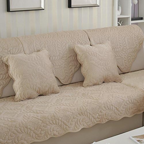 Plush padded fabric four seasons slip flannel sofa towel/ modern minimalist sofas towel-B 110x160cm(43x63inch)