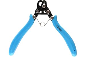 Namvo Pince à boucler, Pince à Bijoux, Outils de Fabrication de Bijoux, boucleur Polyvalent en Une étape pour la Fabrication de Bijoux, Colliers, Bracelets, réparation de Bijoux, Outil de no