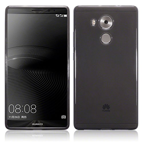 Huawei Mate 8 Funda Protectiva de TPU silicona estrecha- Negro humo Huawei Mate 8 Funda Protectiva de TPU silicona estrecha- Negro humo
