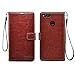 Bracevor Huawei Honor 7X Flip Cover Case : Inner TPU, Premium Leather Wallet Stand - Executive Brown RS.499.00