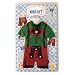 Produktbild Mini Lederhosen mit Saugnapf - grün - 17 cm X 14 cm