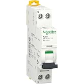 Schneider Electric Acti9 iDT40T Modular Circuit Breaker 1P+N 20A Curve C 4500A/6kA A9P22620