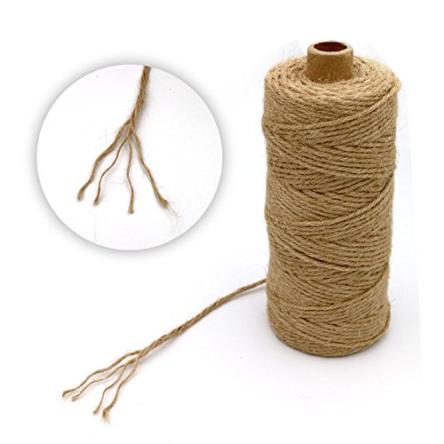 G2PLUS Jardín Cordón 300 de soporte para manualidades cuerda Deko cordel 3 mm Cuerda sintética para DIY gewerbe Jardín trabajo