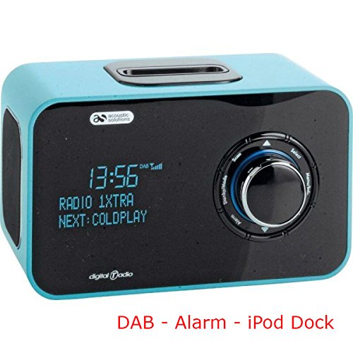 Preisvergleich Produktbild Acoustic Solutions DAB iPod-Dockingstation mit Alarm- und Radiofunktion