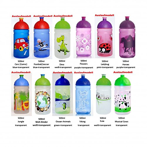 ISYbe Trinkflasche, schadstofffrei, spülmaschinengeeignet, auslaufsicher - 3