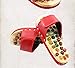 Produktbild DJHJHH Kopfsteinpflaster Jade Akupunktur Massage Hausschuhe Hausschuhe weibliche Modelle Sandalen und Hausschuhe,rot,36