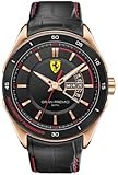 Ferrari Herren-Armbanduhr XL GRAN PREMIO Analog Quarz Leder 830185