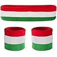 Suddora fascia/braccialetto set –fascia sportiva per testa e cinturino