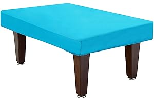 YELARXI Billiard Pool Table Cover Billiards Accessories, 7 Feet Oxford Waterproof Dustproof Fit for Protecting Pool Table Outdoor Indoor Home Club Bar (Blue)
