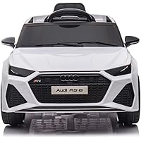 Macchina Elettrica Per Bambini Audi RS 6 Full Optional Auto Elettrica Per Bambini Telecomandata Sedile In Pelle Porte Apribil