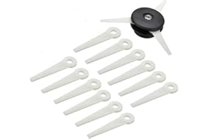 Chuancheng Tête de débroussailleuse + 12 lames de coupe pour STIHL POLYCUT 6-3 FS38 FS40 FS45