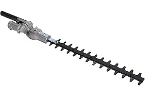 AEUN Tête de Taille-haie, Tête de Taille-haie à Double Lame Tranchante pour Taille-Haies de Jardin Débroussailleuses, Tête de Taille-haie, Double Lame Tête de Taille haie pour Taille Haies Jardin