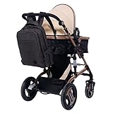 Lekebaby Unisex Baby Wickelrucksäcke mit Wickelauflage und Kinderwagen Haken - 7